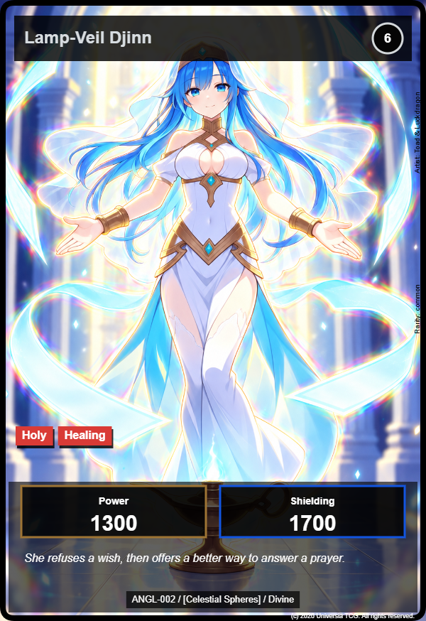 Lamp-Veil Djinn card