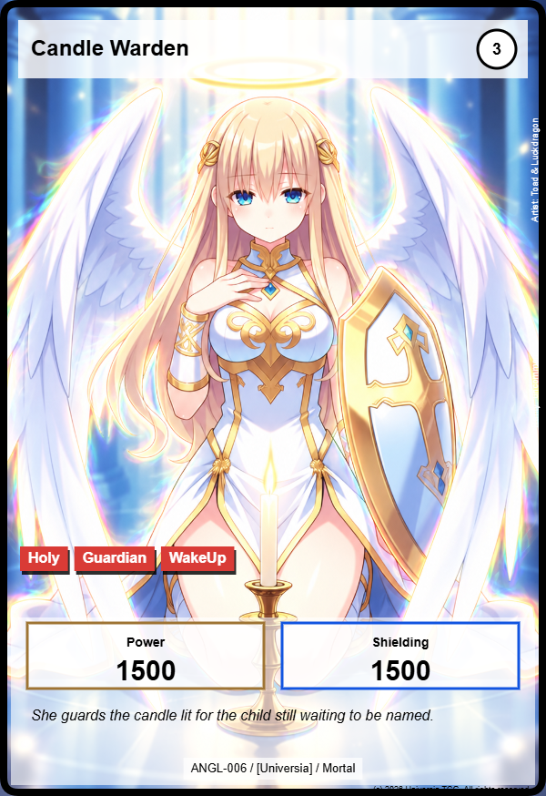 Candle Warden card