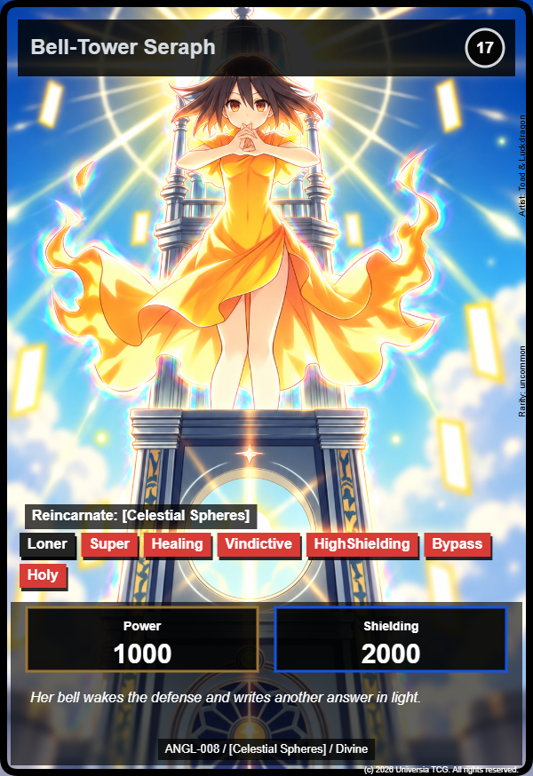 Bell-Tower Seraph card