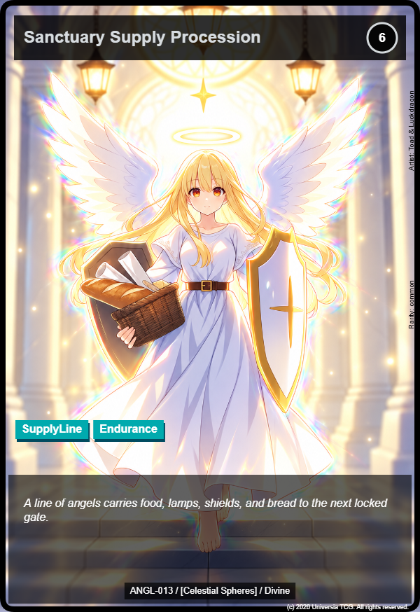 Sanctuary Supply Procession card