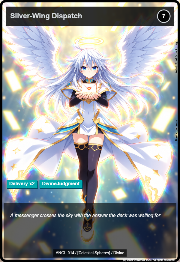 Silver-Wing Dispatch card
