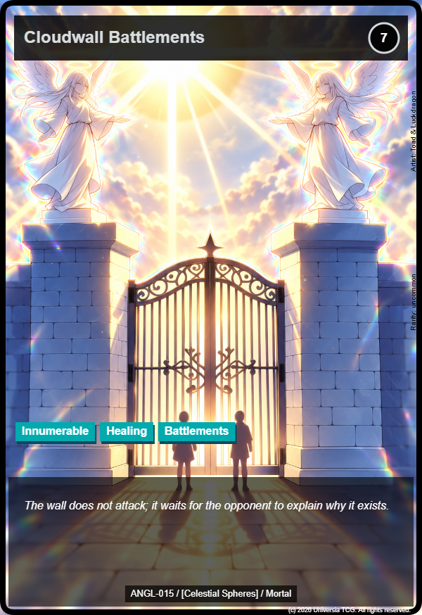 Cloudwall Battlements card