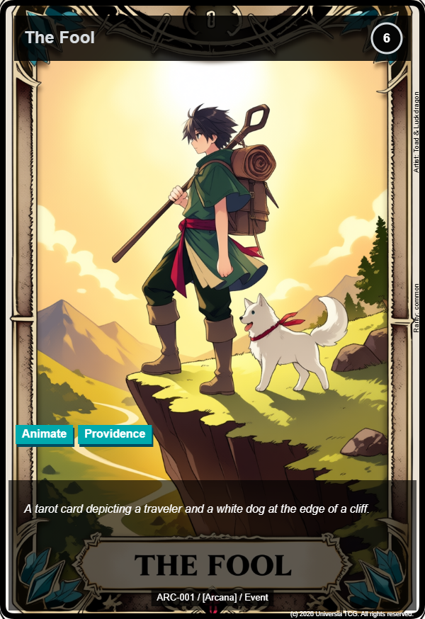 The Fool card