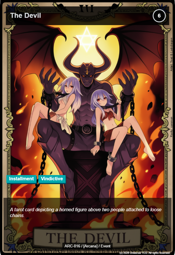 The Devil card