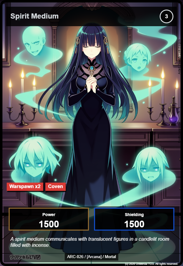 Spirit Medium card