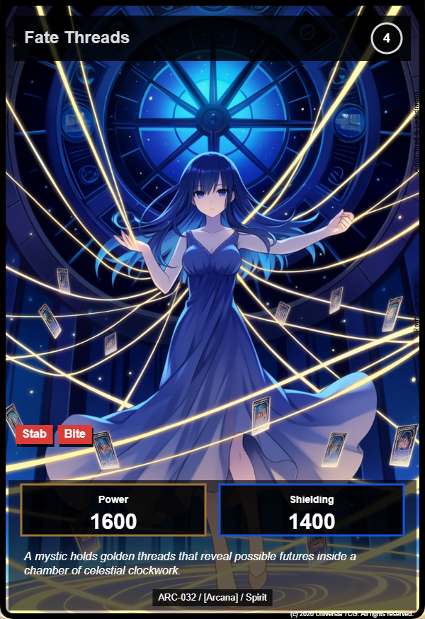 Fate Threads card