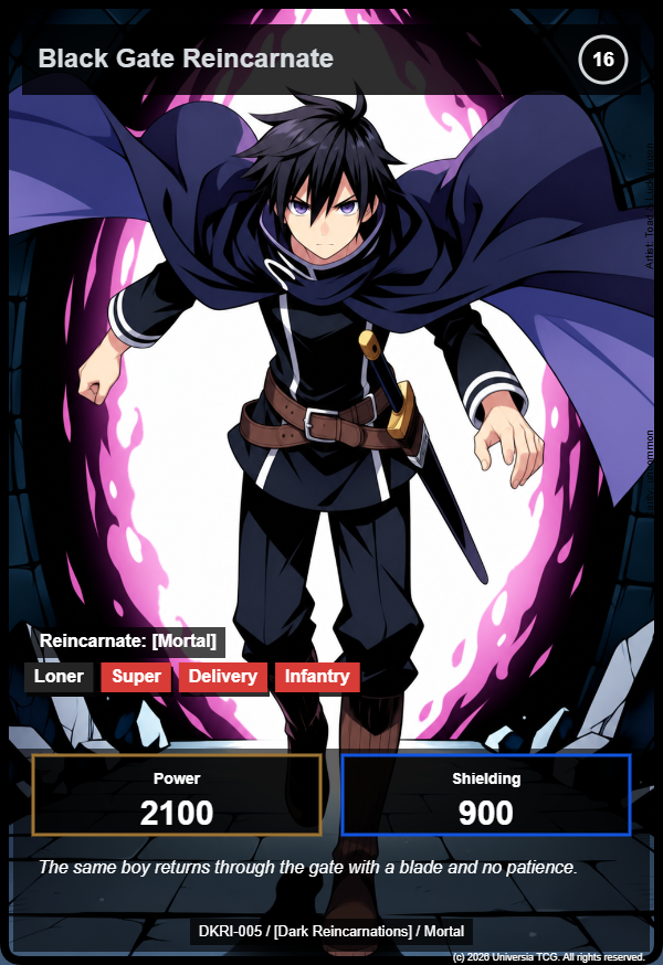 Black Gate Reincarnate card