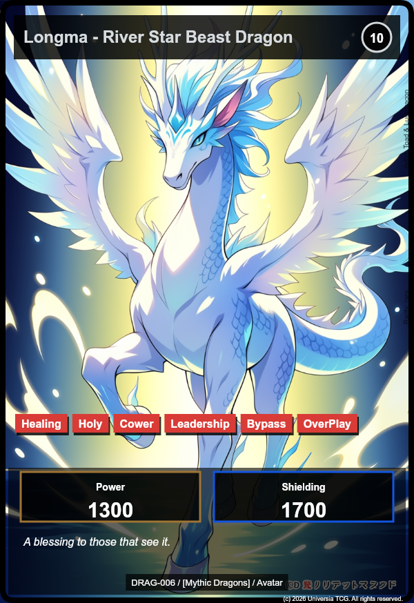 Longma - River Star Beast Dragon card