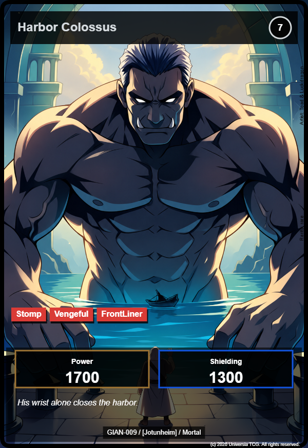 Harbor Colossus card
