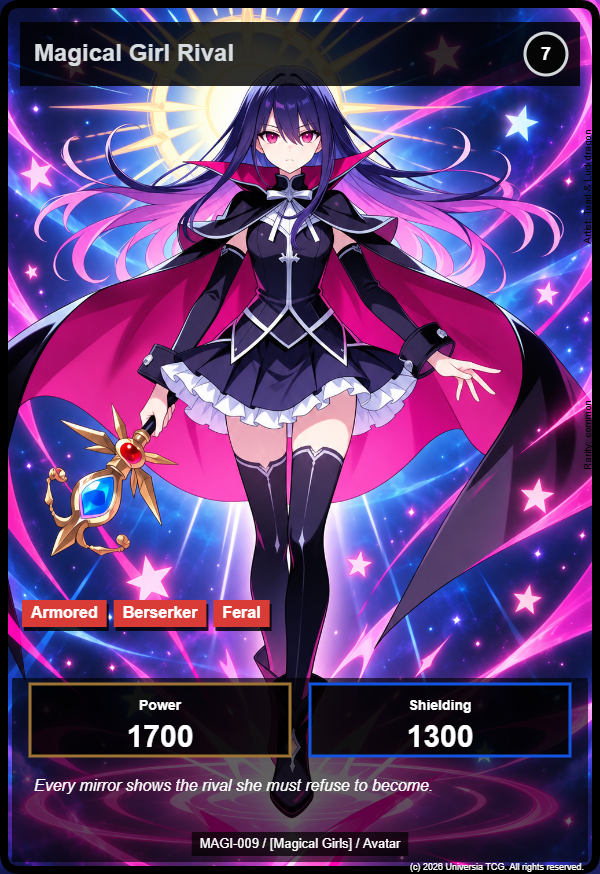 Magical Girl Rival card