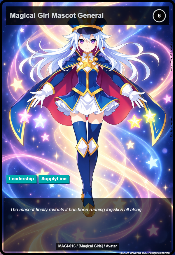 Magical Girl Mascot General card