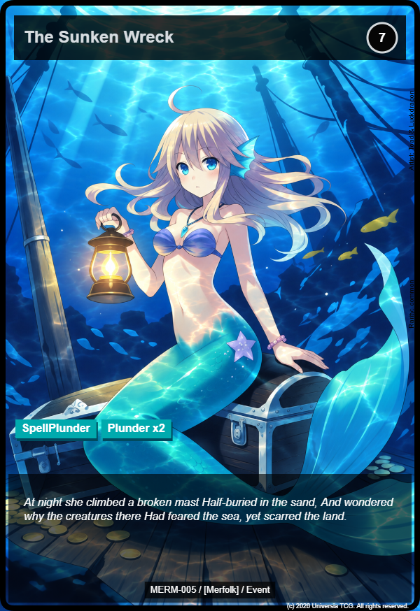 The Sunken Wreck card