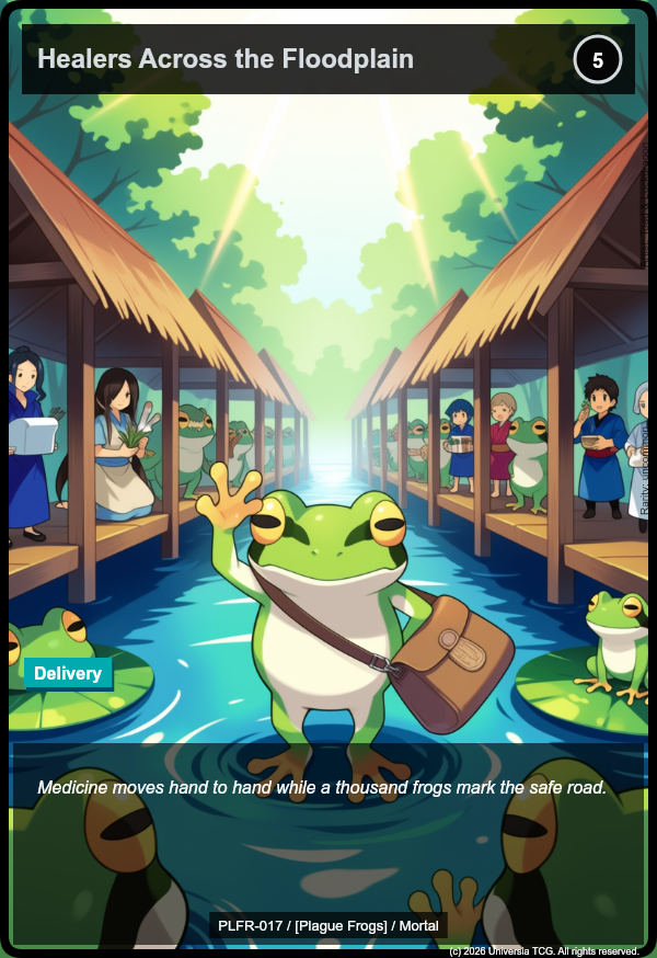 Healers Across the Floodplain card