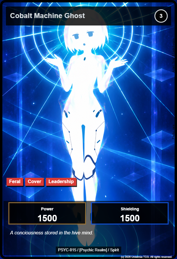 Cobalt Machine Ghost card