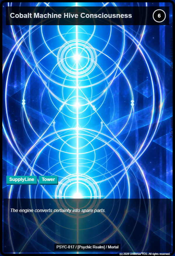 Cobalt Machine Hive Consciousness card