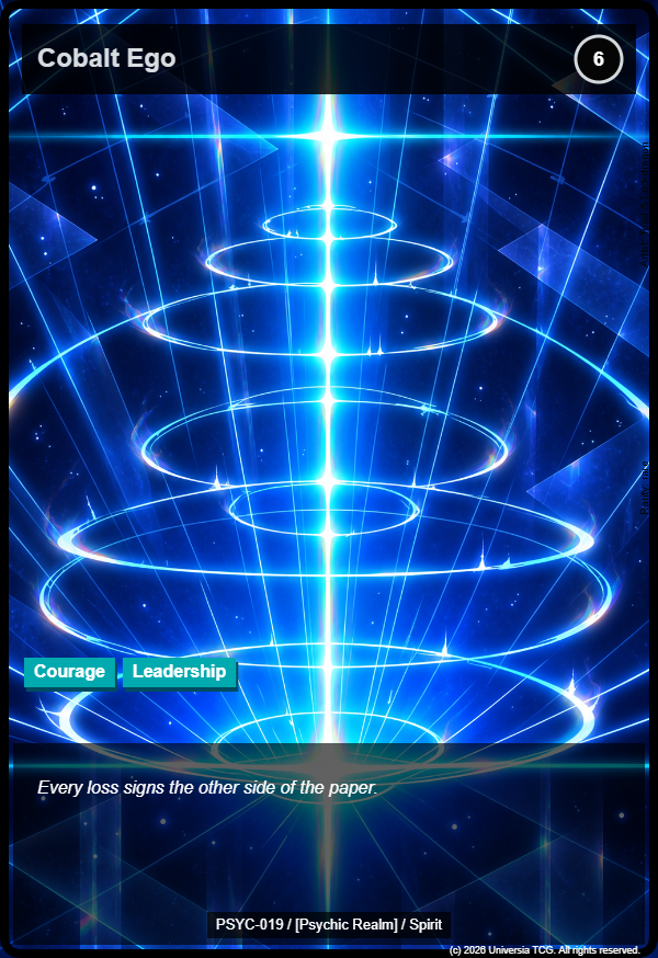 Cobalt Ego card