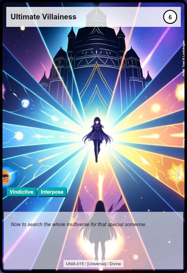 Ultimate Villainess card