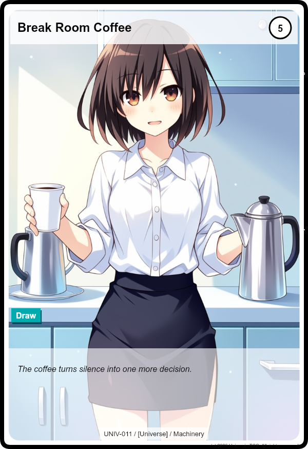 Break Room Coffee card
