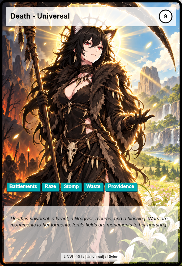 Death - Universal card