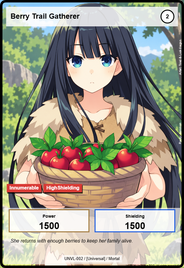 Berry Trail Gatherer card