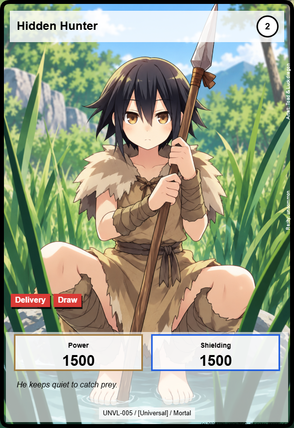 Hidden Hunter card