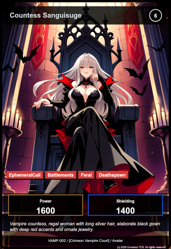 Countess Sanguisuge card