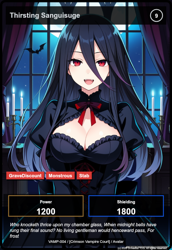 Thirsting Sanguisuge card