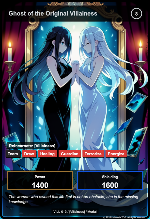 Ghost of the Original Villainess card