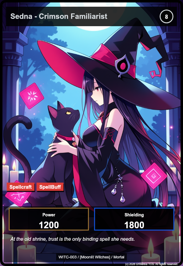 Sedna - Crimson Familiarist card