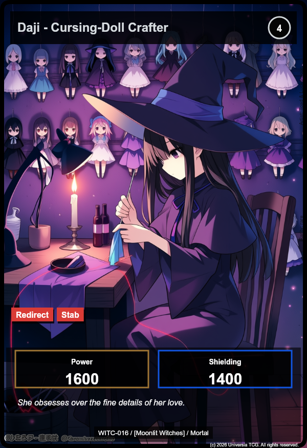 Daji - Cursing-Doll Crafter card