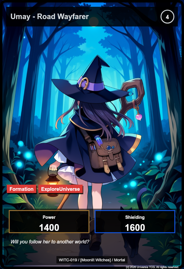 Umay - Road Wayfarer card