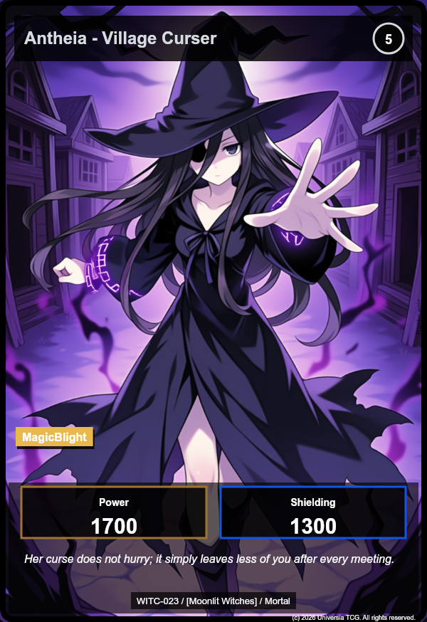 Antheia - Village Curser card