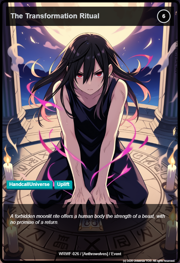 The Transformation Ritual card